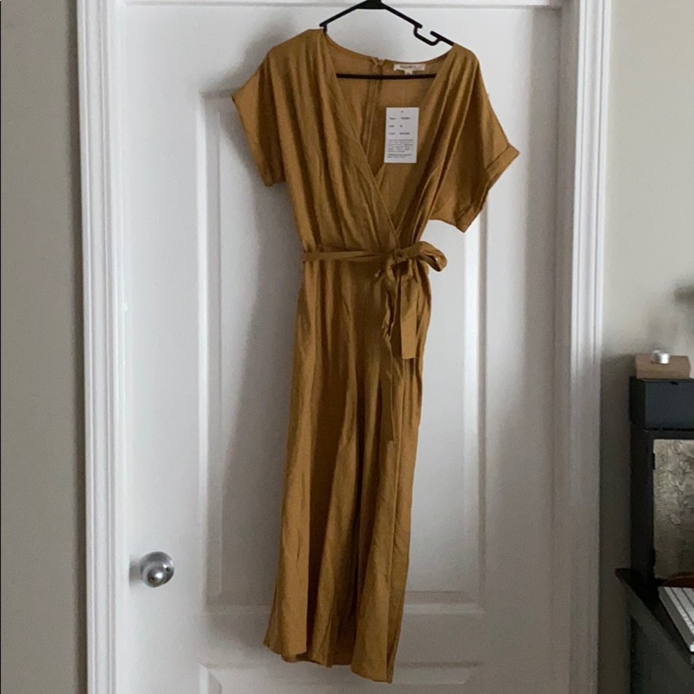 Mustard Jumpsuit, Medium